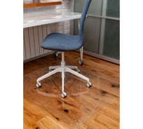 Коврик напольный Easy Chair BSL_Echair прозрачный, гладкий, ПЭТ, 1000х1200х0.7мм 2249932