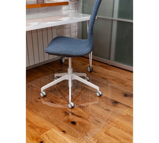 Коврик напольный Easy Chair BSL_Echair прозрачный, гладкий, ПЭТ, 1000х1200х0.7мм 2249932 1