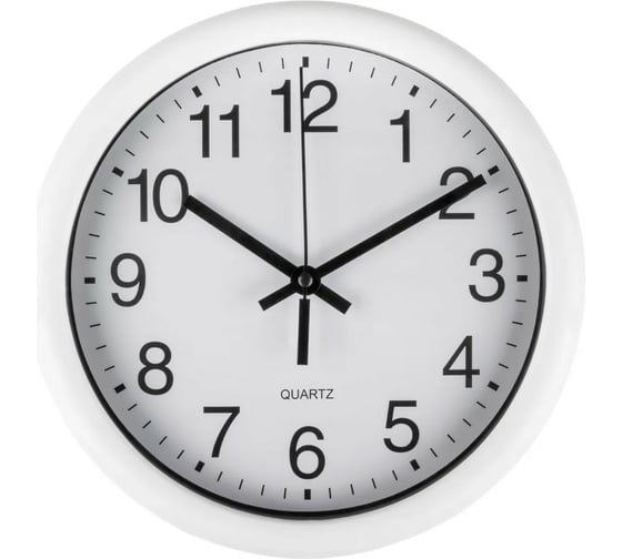 Круглые настенные часы TODI цвет белый, 27 см YM1045 806248823708 1