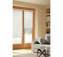 Рулонная штора для балконной двери Эскар люкс топаз, размер 52х215 см 38037052215