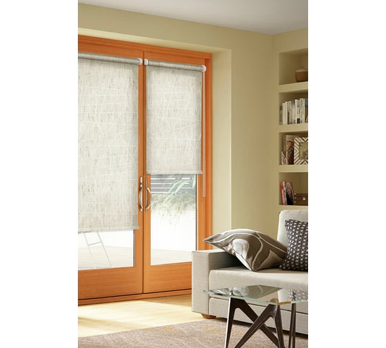 Рулонная штора для балконной двери Эскар люкс алмаз, 62х215 см 38036062215 1