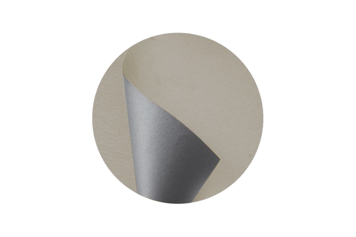 Рулонная штора для балконной двери Эскар blackout отражающий, бежевый ...