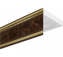 Трехрядный карниз Эскар ЭКОНОМ Антик в сборе, мрамор, 2.8 м 533430280