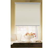 Рулонная штора Эскар blackout отражающий крем, 150х170 см 89109150170