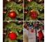 Набор ёлочных шаров Winter Glade, пластик, красный микс, 25 шт в упаковке 60125G003 2