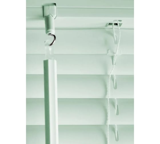Горизонтальные жалюзи Эскар пластик, салатовый, 120х160 см 6014120160