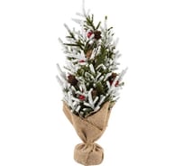 Декоративное украшение Волшебная страна Заснеженная ель 103087