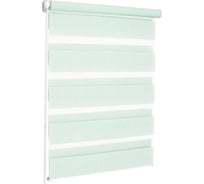 Штора Эскар Миниролло День-Ночь мятный, 90х170 см 400504090