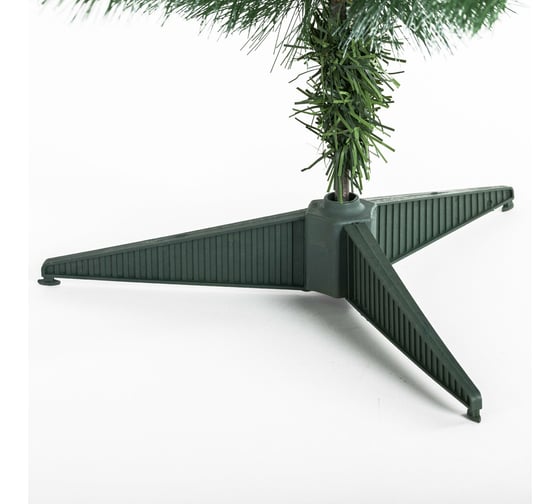 Новогодняя искусственная ель Золотая сказка Velvet Pinewood 90 см, ПВХ, с инеем и шишками 591701