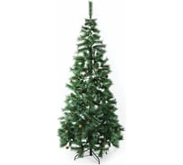 Новогодняя искусственная ель Золотая сказка Velvet Pinewood 240 см, ПВХ, с инеем и шишками 591706