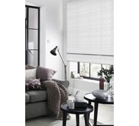 Римская тканевая штора Эскар Сафари серый, 120х160 см 1051120