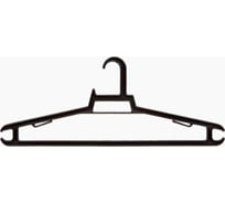 Вешалка для одежды ПАО Завод Буревестник размер 58-60, L=535 мм, цвет черный ТНП28-482.000-03