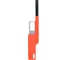 Пьезозажигалка HomeStar HS-1205 красная 102768 1
