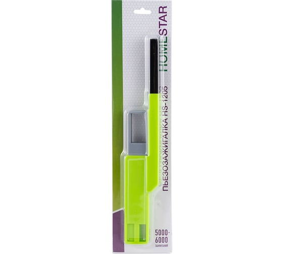Пьезозажигалка HomeStar HS-1205 зеленая 102767