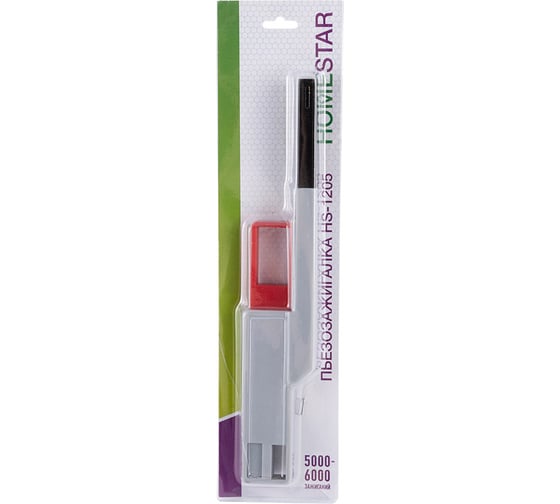 Пьезозажигалка HomeStar HS-1205 серая 102769
