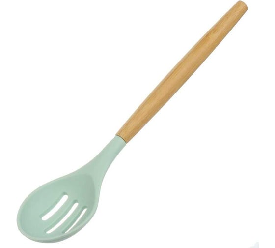 Ложка поварская Daniks силикон, с прорезями, навеска, Freshness, CL04732BC13 477382 1