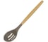 Ложка поварская Daniks силикон, с прорезями, навеска, Elite Wood, CL04732BC14 477391 1