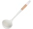 Половник для кухни Daniks бамбук, силикон, бел, Skandi, WFCFA-0037-3 481062 1