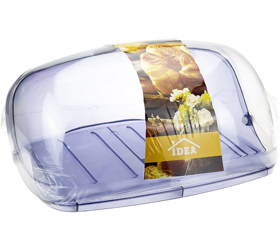 Хлебница IDEA КРИСТАЛЛ большая М 1186