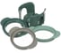 Набор яйцерезок Daniks 4 шт, 11х8.5х5.6 см, WFCF-072 481082 2
