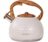 Чайник Willmark WTK-4122SS (3л, со свистком, с крышкой, нейлоновая ручка, техн, Easy spout open) (Кремово-белый) 2001459 2