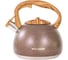 Чайник Willmark WTK-4022SS (3л, со свистком, с крышкой, нейлоновая ручка, техн. Easy spout open) (Коричневый) 2001457 2