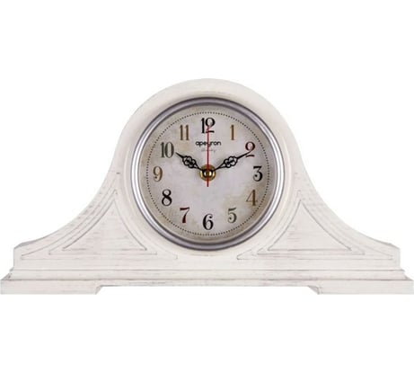 Настольные часы Apeyron цвет корпуса белый с серебром PLT211305