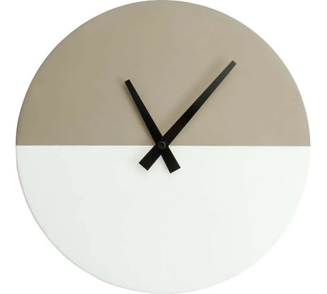 Настенные часы Vilart круглые, размер 27x27x4.2 см, бетон 18-308