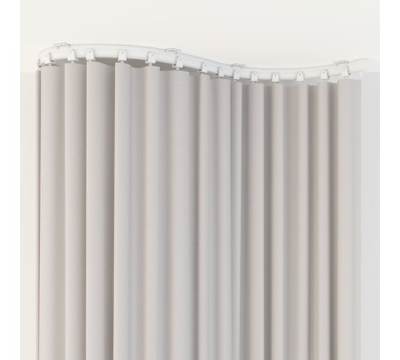 Карниз для штор DDA гибкий ArtFlex белый 5 м 59803