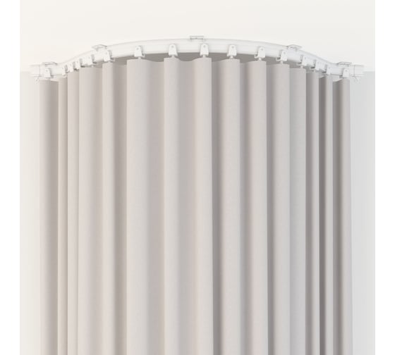 Карниз для штор DDA гибкий ArtFlex белый 5 м 59803