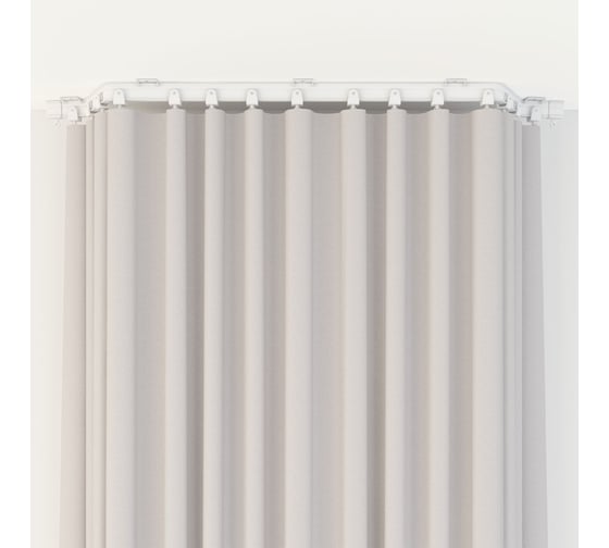 Карниз для штор DDA гибкий ArtFlex белый 5 м 59803