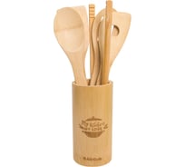 Набор кухонных принадлежностей ATTRIBUTE BAMBOO, 6 AGB013