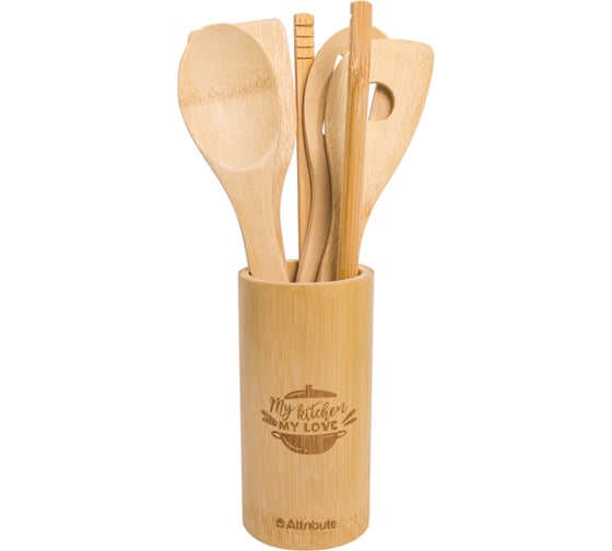 Набор кухонных принадлежностей ATTRIBUTE BAMBOO, 6 AGB013 1