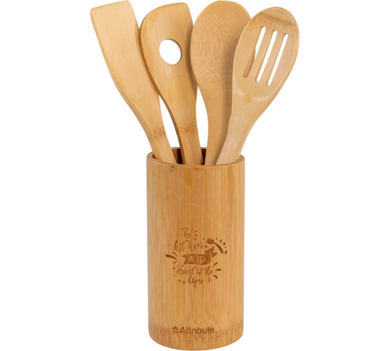 Набор кухонных принадлежностей ATTRIBUTE BAMBOO 5 AGB014 1