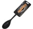 Ложка поварская Daniks бамбук, силикон, навеска, Black, WFCFA-0038-1 481065 2