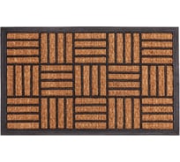 Кокосовый придверный коврик ComeForte 45x75 см CM-R201