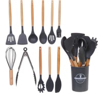 Набор кухонных принадлежностей Селфи Felicità 12шт серый 312-1050