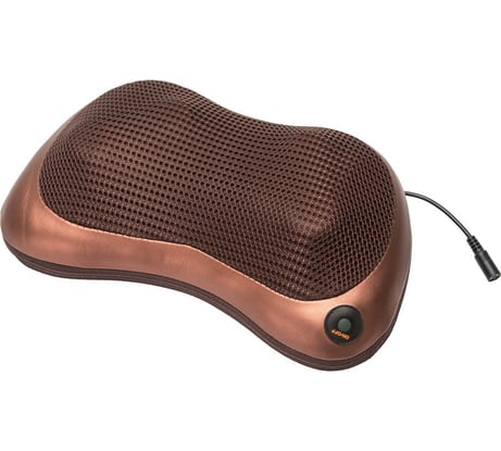 Массажная подушка BRADEX ШЕЯ, ПЛЕЧИ, СПИНА, коричневая KZ 0473