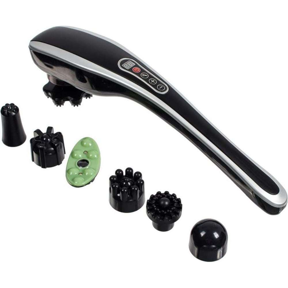 Универсальный беспроводной массажер BRADEX с дисплеем и 7 сменными ...