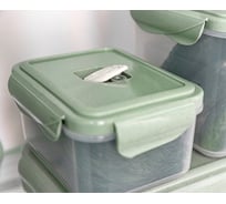 Контейнер для холодильника и микроволновой печи Phibo ECO STYLE с клапаном 1.0 л 433121636