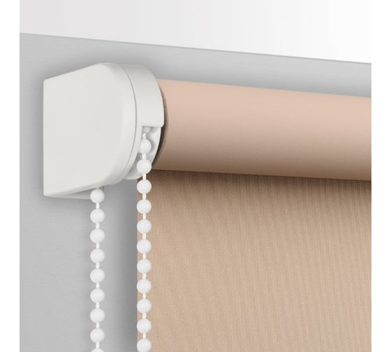 Рулонная штора PRAKTO Blackout Color 140x175 см какао 8311169
