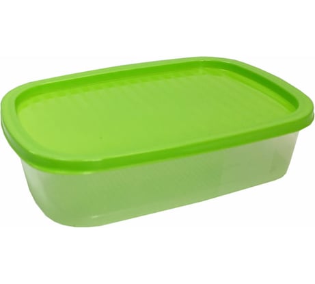 Прямоугольный контейнер для СВЧ и заморозки Умничка 0,5 л микс MPU8126