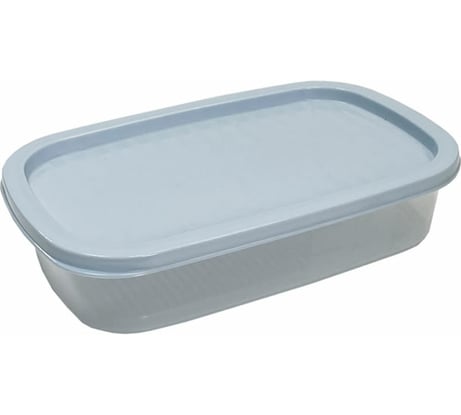 Прямоугольный контейнер для СВЧ и заморозки Умничка 0,5 л пастель MPU8119