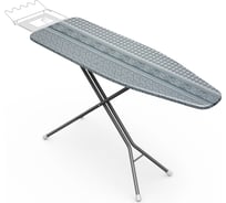 Чехол для гладильной доски ГЕЛЕОС рабочая поверхность max 125x40 см, с поролоном, хлопковый ЧГА-531