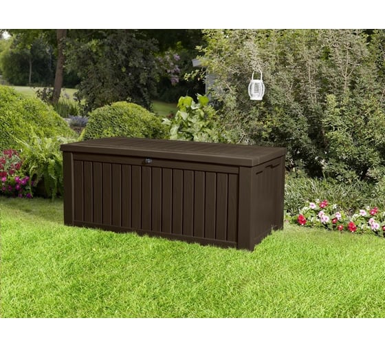 Сундук Keter ROCKWOOD STORAGE BOX 570 L коричневый 230401