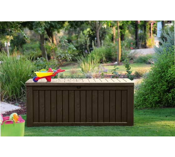 Сундук Keter ROCKWOOD STORAGE BOX 570 L коричневый 230401