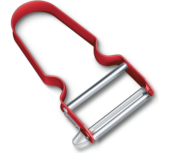 Овощечистка VICTORINOX REX, поворотное лезвие из нержавеющей стали, красная 6.0900.1