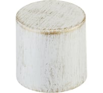 Заглушка Peora DIY белое золото 28 мм 2 шт WG 62753