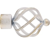 Наконечник Peora Булава белое золото 28 мм 2 шт WG 62751