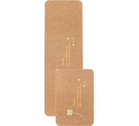 Коврик ComeForte набор ВЕЛЮР Lucky 40х60, 40х120 см Бежевый KM-003 KM-003M